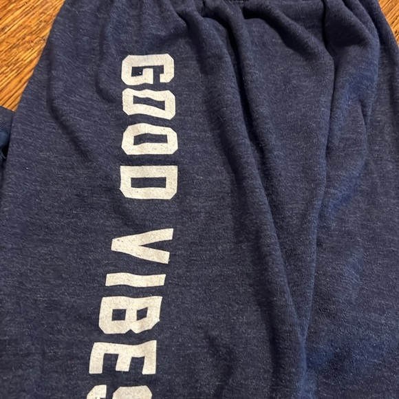 NWOT Spiritual Gangster Good Vibes Only Sweatpants Extra Small Mandala Design - Picture 15 of 16